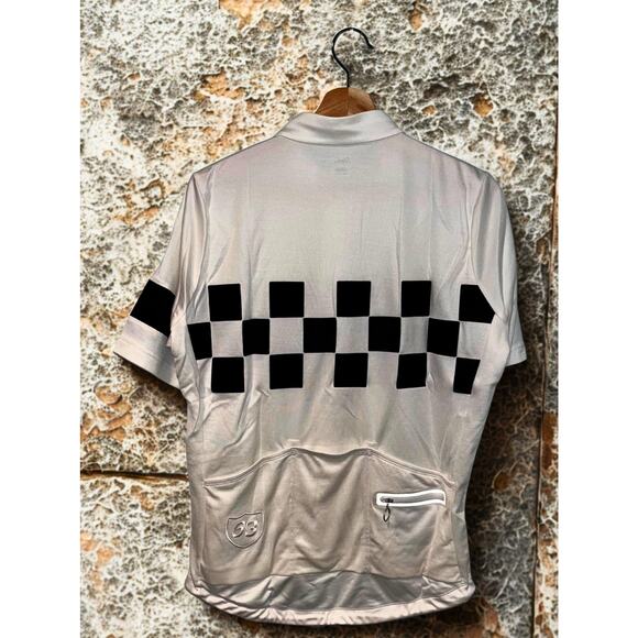 Rapha Check Classic Jersey L NWT Rare RPM150 Merino Wool Black White Cycling - Picture 5 of 10